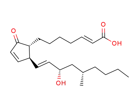 7-[(1R,2S)-2-[(1E,3S,5S)-3-Hydroxy-5-Methyl-1-nonenyl]-5-oxo-3-cyclopenten-1-yl]-2-heptenoic Acid