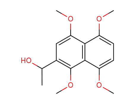 2-(1-hydroxyethyl)-1,4,5,8-tetramethoxynaphthalene