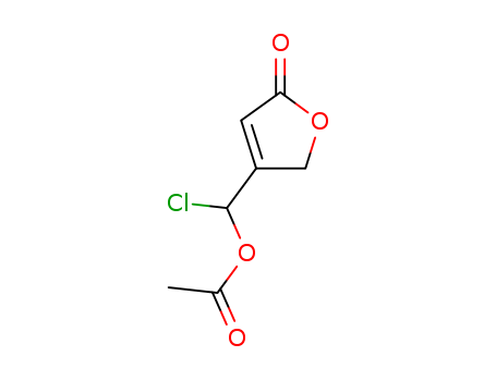 2(5H)-Furanone, 4-[(acetyloxy)chloromethyl]-