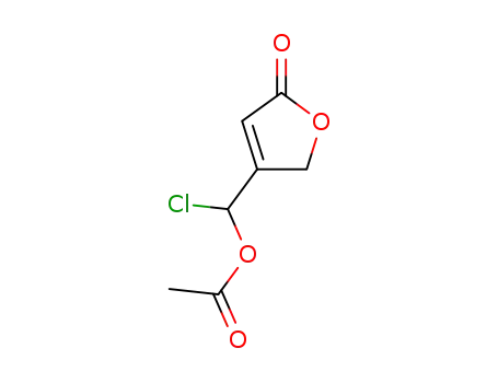 chloro(5-oxo-2,5-dihydrofuran-3-yl)methyl acetate