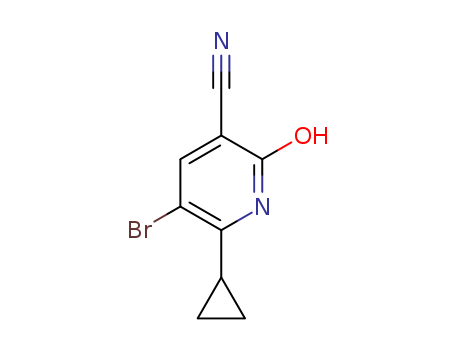 5-bromo-6-cyclopropyl-1,2-dihydro-2-oxo-3-Pyridinecarbonitrile
