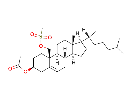 19-(mesyloxy)-cholesteryl acetate