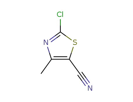 5-Thiazolecarbonitrile,  2-chloro-4-methyl-