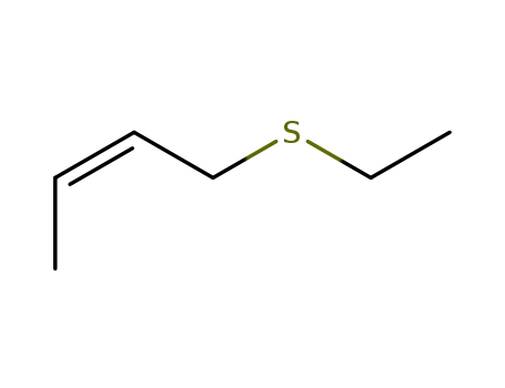 Molecular Structure of 113664-29-2 ((2E)-1-(ethylsulfanyl)but-2-ene)
