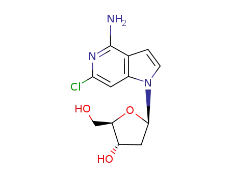 2-Chloro-2'-deoxy-3,7-dideazaadenosine