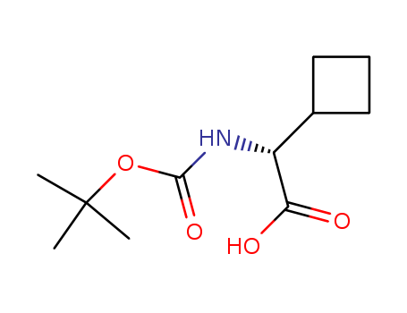 Cyclobutaneacetic acid, α-[[（1,1-dimethylethoxy)carbonyl]amino]-, （R)- （9CI)[155905-78-5]