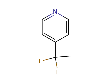 피리딘, 4-(1,1-디플루오로에틸)-(9CI)