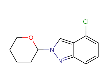 4-chloro-2-(tetrahydro-2H-pyran-2-yl)-2H-indazole