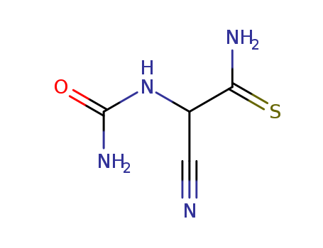 Urea,  [cyano(thiocarbamoyl)methyl]-  (6CI)