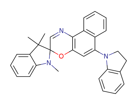 Spiro[2H-indole-2,3'-[3H]naphth[2,1-b][1,4]oxazine],6'-(2,3-dihydro-1H-indol-1-yl)-1,3-dihydro-1,3,3-trimethyl-