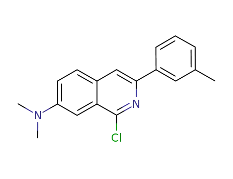 1-클로로-N,N-디메틸-3-M-톨릴이소퀴놀린-7-아민
