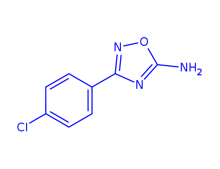 1,2,4-Oxadiazol-5-amine, 3-(4-chlorophenyl)-