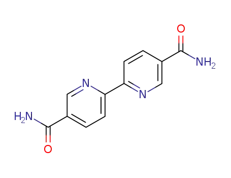 Molecular Structure of 4444-36-4 ([2,2'-Bipyridine]-5,5'-dicarboxamide)