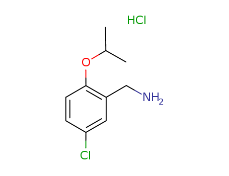 (5-chloro-2-isopropoxyphenyl)methanamine hydrochloride