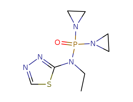 Phosphinic amide,P,P-bis(1-aziridinyl)-N-ethyl-N-1,3,4-thiadiazol-2-yl- cas  125-45-1