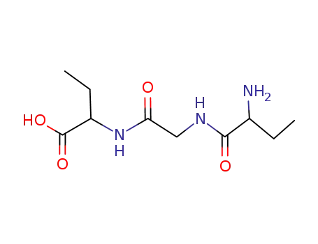 Molecular Structure of 114183-55-0 (Butanoic  acid,  2-[[[(2-amino-1-oxobutyl)amino]acetyl]amino]-  (9CI))