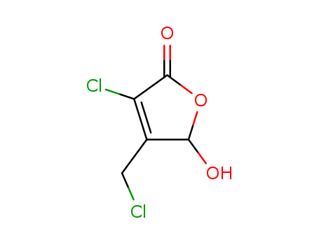 2(5H)-Furanone,3-chloro-4-(chloromethyl)-5-hydroxy-