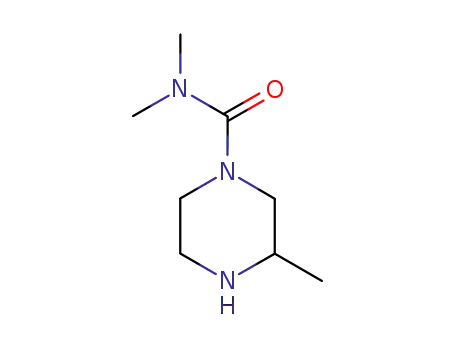 Molecular Structure of 114649-92-2 (1-Piperazinecarboxamide,N,N,3-trimethyl-(9CI))