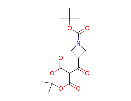 tert-butyl 3-(2,2-dimethyl-4,6-dioxo-1,3-dioxane-5-carbonyl)azetidine-1-carboxylate
