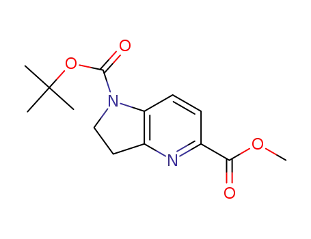 1-tert-butyl 5-methyl 2,3-dihydro-1H-pyrrolo[3,2-b]pyridine-1,5-dicarboxylate