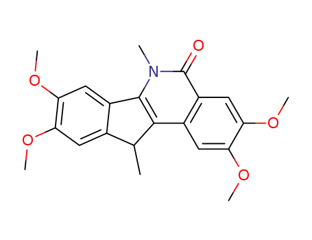 (+-)-6,11-Dimethyl-6,11-dihydro-5H-indeno(1,2-c)isoquinolin-5-one