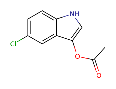 1H-Indol-3-ol, 5-chloro-, acetate (ester)