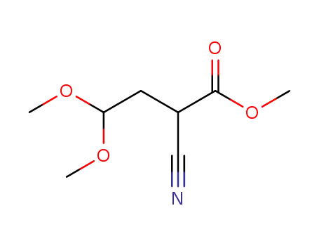 Butanoic acid, 2-cyano-4,4-dimethoxy-, methyl ester (9CI)