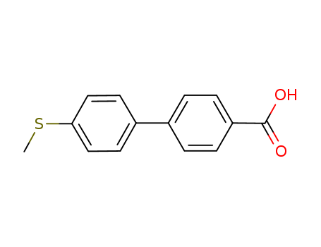 [1,1'-Biphenyl]-4-carboxylicacid, 4'-(methylthio)-