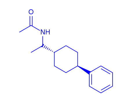 Molecular Structure of 113538-35-5 (N-[1-(4-phenylcyclohexyl)ethyl]acetamide)