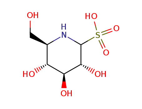 Molecular Structure of 114417-84-4 (NOJIRIMYCIN-1-SULFONIC ACID)
