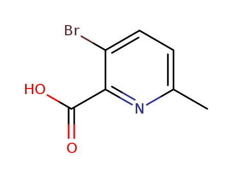 2-Pyridinecarboxylicacid, 3-bromo-6-methyl-                                                                                                                                                             