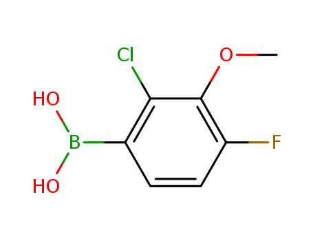 (2-Chloro-4-fluoro-3-methoxyphenyl)boronic acid
