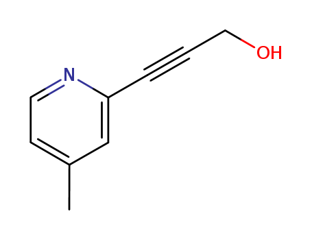 2-Propyn-1-ol, 3-(4-methyl-2-pyridinyl)-