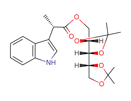 1-O-<(2S)-2-(3-indolyl)propionyl>-2,3:4,5-di-O-isopropylidene-D-arabitol