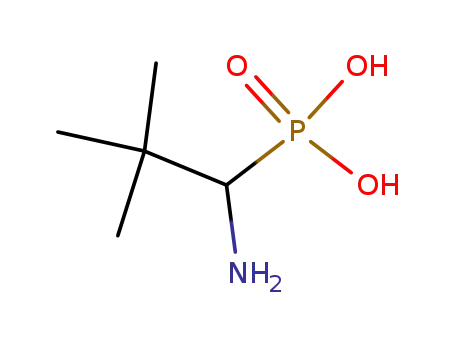 Molecular Structure of 125078-15-1 ((1-AMINO-2,2-DIMETHYLPROPYL)PHOSPHONIC ACID HYDRATE)