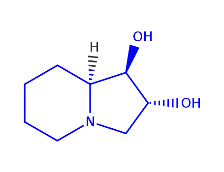 1,2-Indolizinediol,octahydro-, (1R,2R,8aR)-