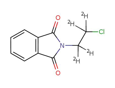Molecular Structure of 1252995-10-0 (2-(2-Chloroethyl-d4)-)