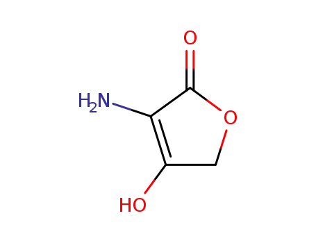 Molecular Structure of 114480-40-9 (2(5H)-Furanone,  3-amino-4-hydroxy-)