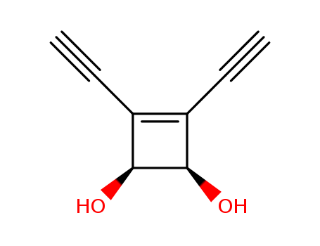 3-Cyclobutene-1,2-diol,3,4-diethynyl-, cis- (9CI)