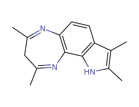 Pyrrolo[2,3-g]-1,5-benzodiazepine,3,10-dihydro-2,4,8,9-tetramethyl-