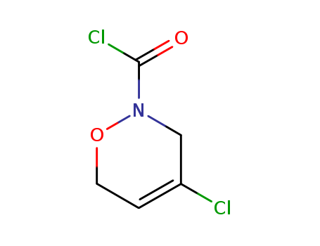2H-1,2-OXAZINE-2-CARBONYL CHLORIDE,4-CHLORO-3,6-DIHYDRO-
