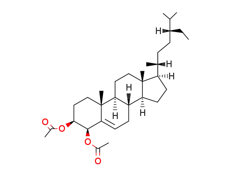 stigmast-5-ene-3β,4β-diyl diacetate