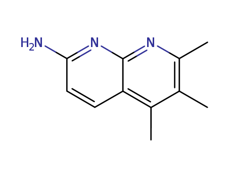 1,8-Naphthyridin-2-amine,5,6,7-trimethyl-