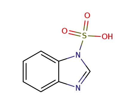 Molecular Structure of 114389-46-7 (1H-Benzimidazole-1-sulfonicacid(9CI))