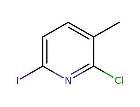 2-chloro-6-iodo-3-methyl-pyridine
