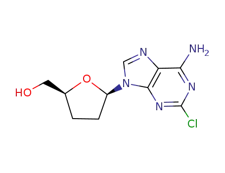 Molecular Structure of 114849-58-0 (2-chloro-2',3'-dideoxyadenosine)
