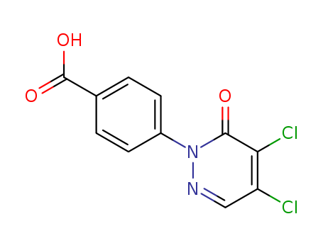 4-(4,5-DICHLORO-6-OXOPYRIDAZIN-1(6H)-YL)BENZOIC ACID