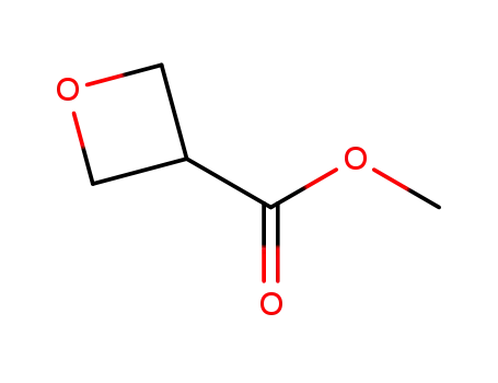 Molecular Structure of 1638760-80-1 (methyl oxetane-3-carboxylate)