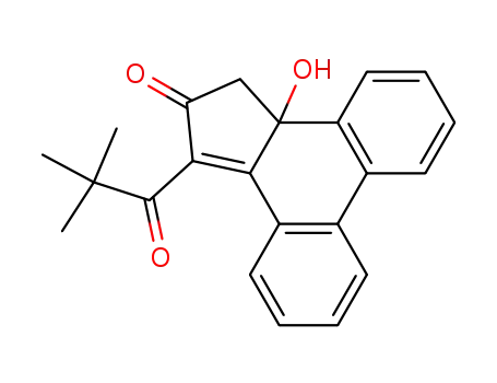 1,11b-Dihydro-3-(2,2-dimethyl-1-oxopropyl)-11b-hydroxy-2H-cyclopenta(l)phenanthren-2-one