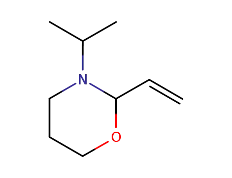 Molecular Structure of 114098-04-3 (1,3-Oxazine,tetrahydro-3-isopropyl-2-vinyl-(6CI))